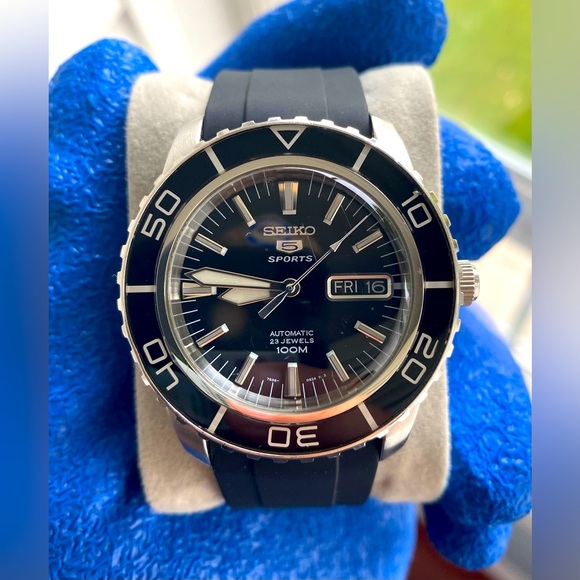 SOLD: Seiko 5 Sports - 55 Fathoms (SNZH57J1) - 42mm - Picture 1 of 4